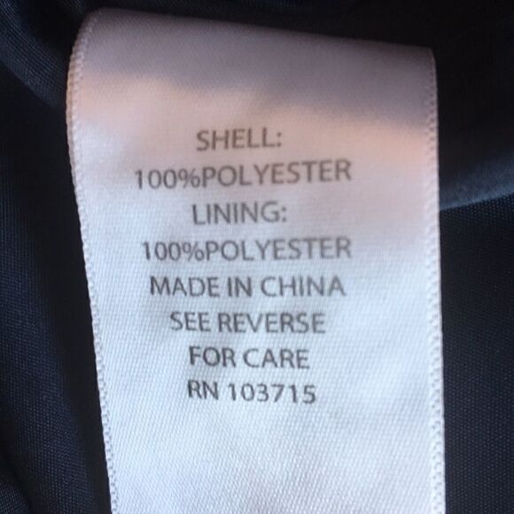 Nannette by Nanette Lepore short sleeve lined top lace ombré navy blue 2 - Picture 8 of 8